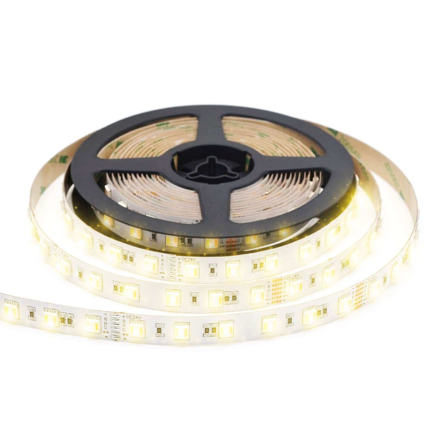 Cinta 14.4W/M Luz Cálida 12V (5 Metros)