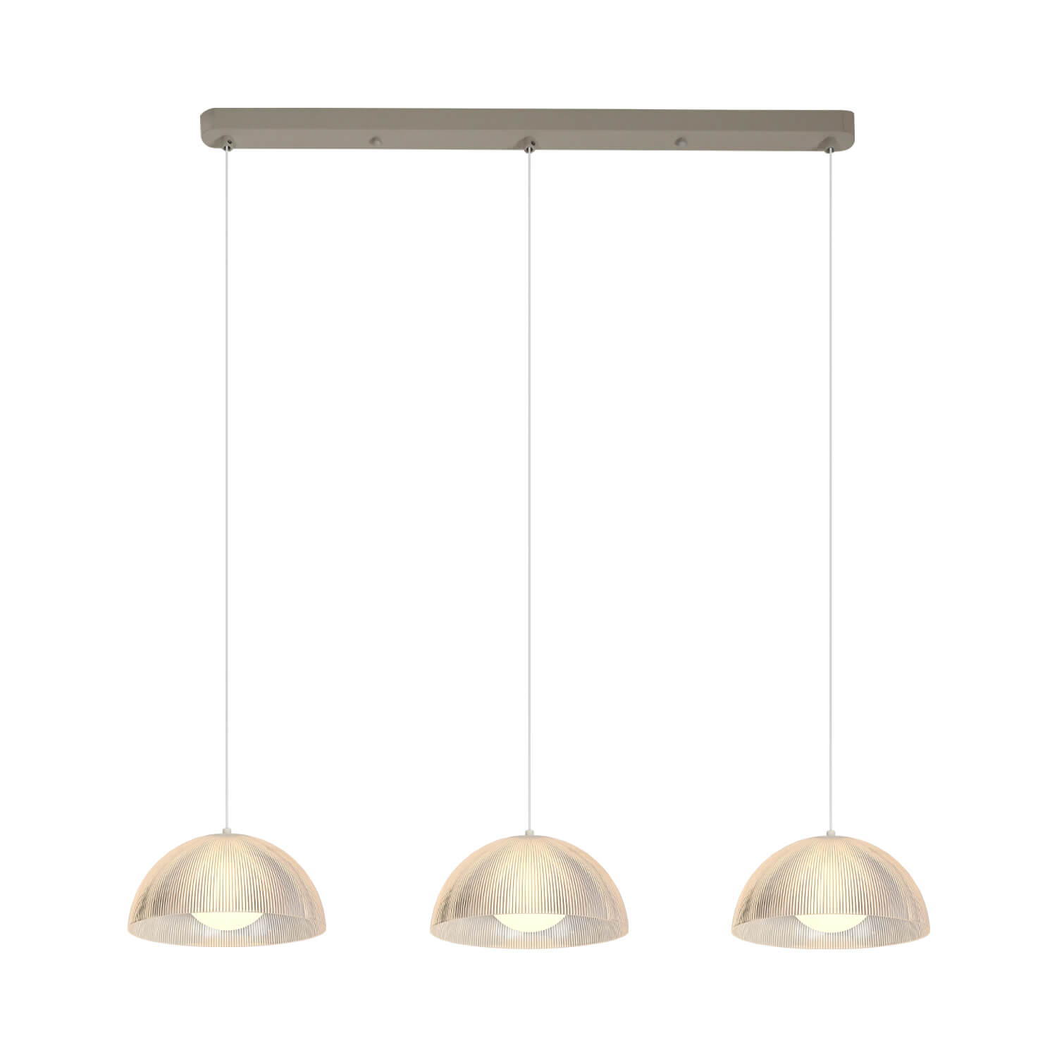 Lámpara Colgante Valentina Triple 24W Luz Cálida