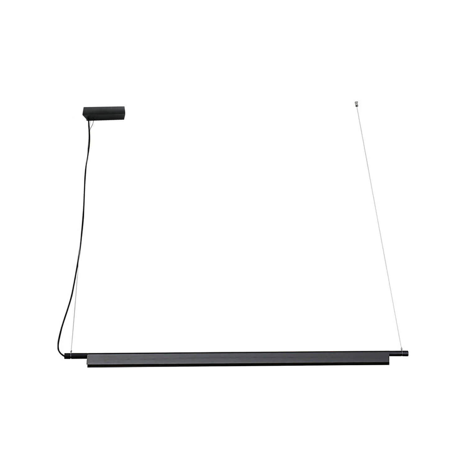 Lámpara Colgante Tesla Base Rectangular 24W Luz Cálida