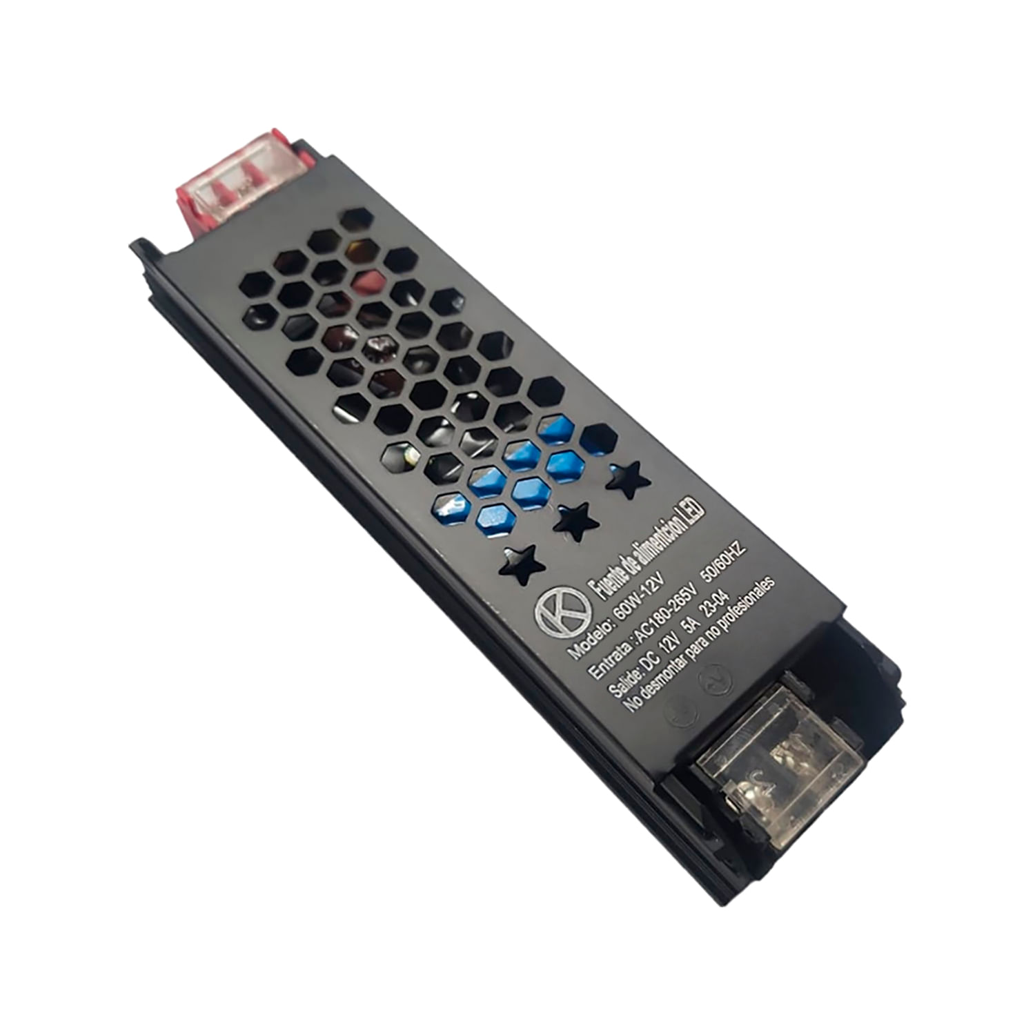 Fuente de Poder 60W 12V 5A IP20