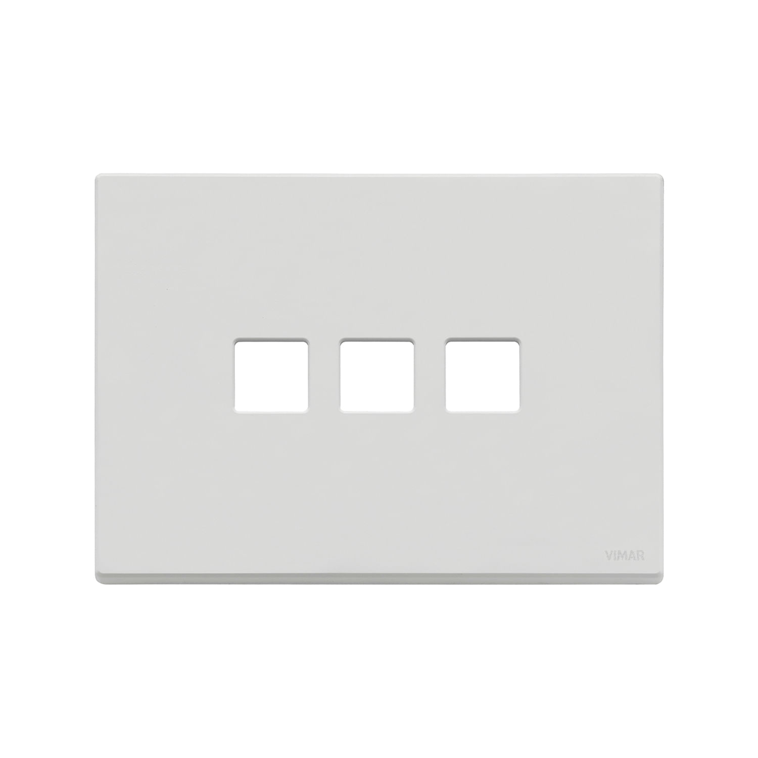 Placa Flat Eikon ExÉ 3 Modulos — Vimar — Vimar