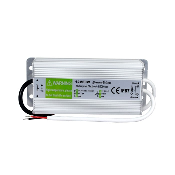 Fuente de Poder 12V 60W IP67