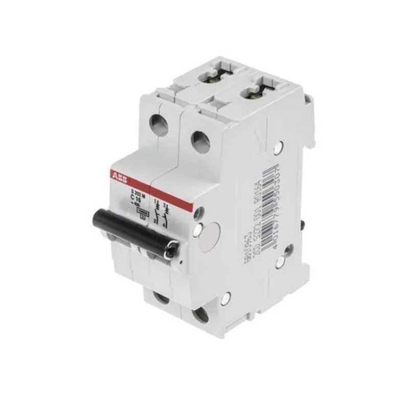Interruptor 2Px32A 10/15kA curva C, S202M-C32 — ABB