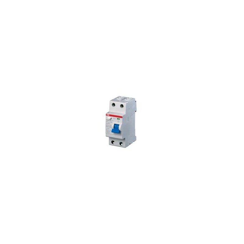 Interruptor diferencial 2Px63A 30mA, F202 AC-63/0.03 — ABB