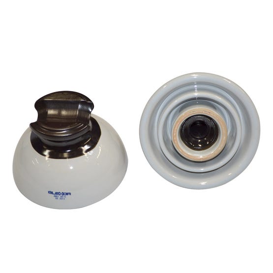 Aislador Porcelana Espiga 15KV Ansi 55-5 Elexor