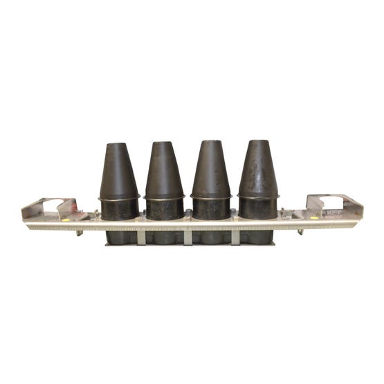 Barra 4 Vias 15KV-200A Elastimold 164J4