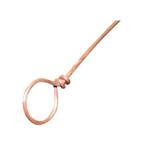 Alambre Amarra Cobre Blando Doble 10Mm2X1350Mm