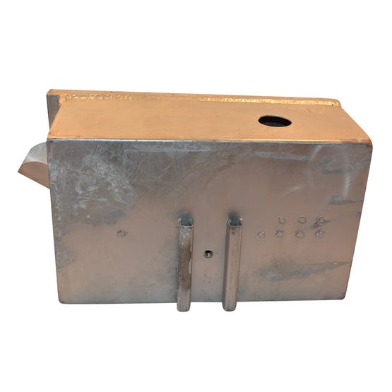 Caja De Cierre Por Impacto acero Galvanizado