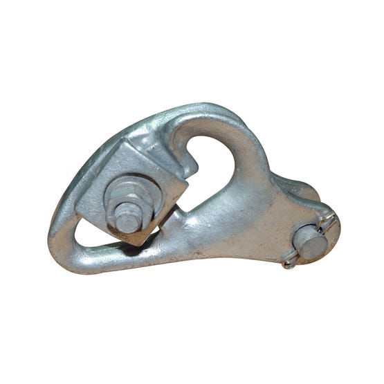 Grampa Anclaje 80500 Acero Galvanizado para Conductor 6-2AWG