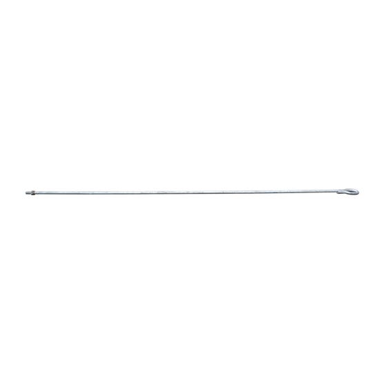 Barra Ojo Acero Galvanizado 3/4' x 2,4mts