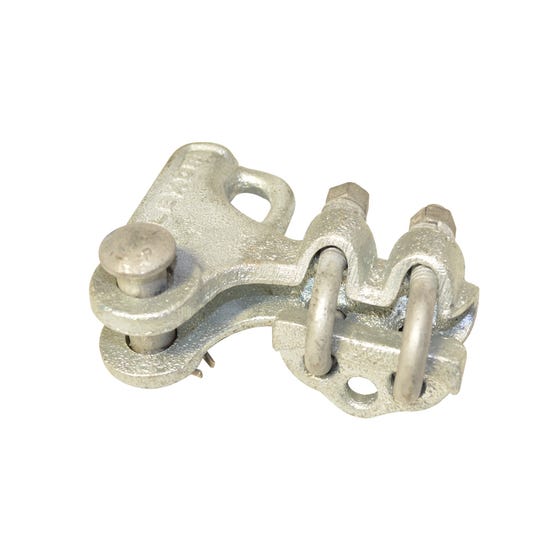 Grampa Anclaje Acero Galvanizado para Conductor de Cobre 16-70mm2