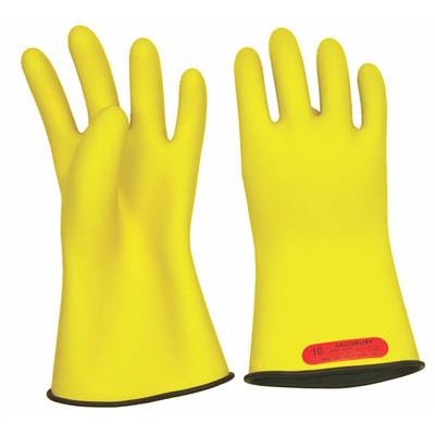 Guante Goma Talla 8 Clase 0 Amarillo