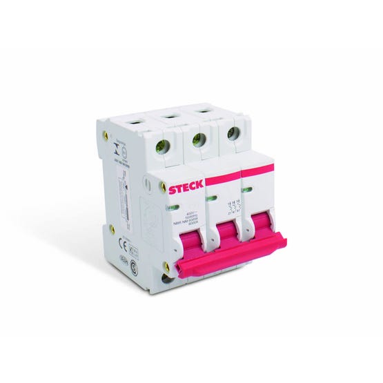 Interruptor Automático 3x63A 400V Curva C 10kA DIN