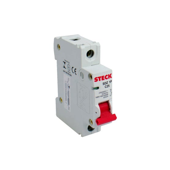 Interruptor automático 1x10A Curva C 230V 10kA DIN