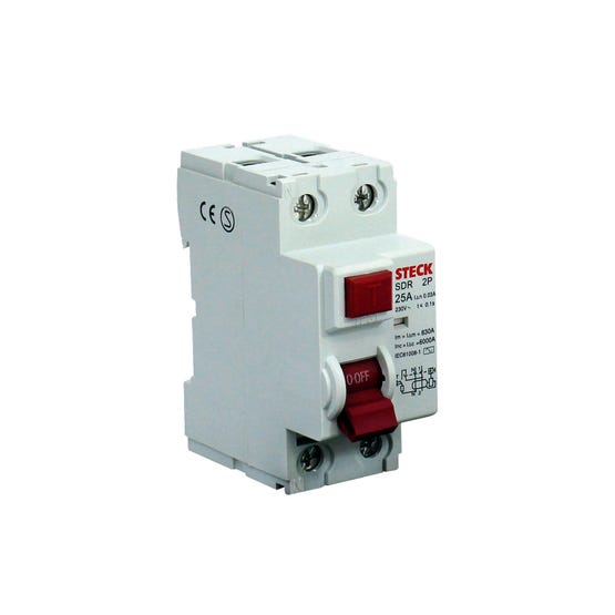 Interruptor Diferencial 2x25A 30mA DIN