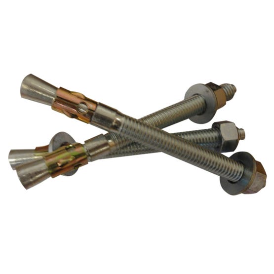 Perno Expansion acero Galvanizado 1/2X5 1/2"
