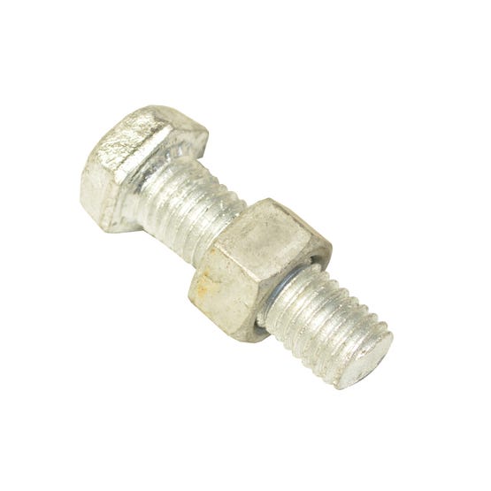 Perno acero Galvanizado 5/8X2" 1 1/2"H: 1 Tuerca