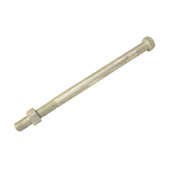 Perno acero Galvanizado 3/4X9" 3" H, 1 Tuerca
