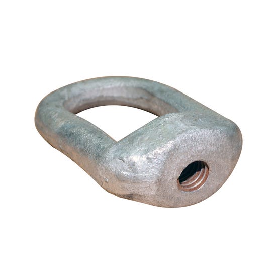 Tuerca Ojo acero Galvanizado para Perno 3/4"