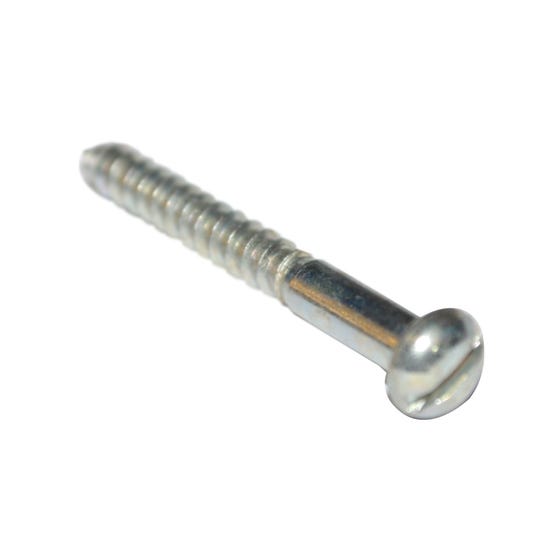 Tornillo Cab./Redonda acero 2"X12Bwg