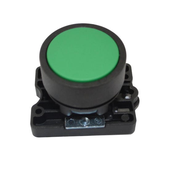 Boton Pulsador Normal Verde IP40 Steck