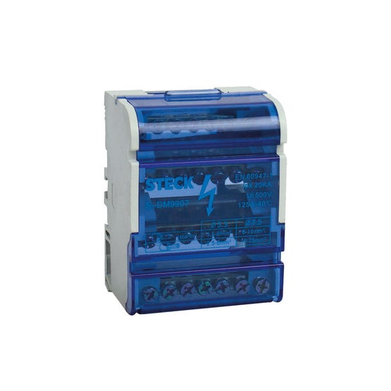 Repartidor Tetrapolar 4P 8 Mod 125A 18KA
