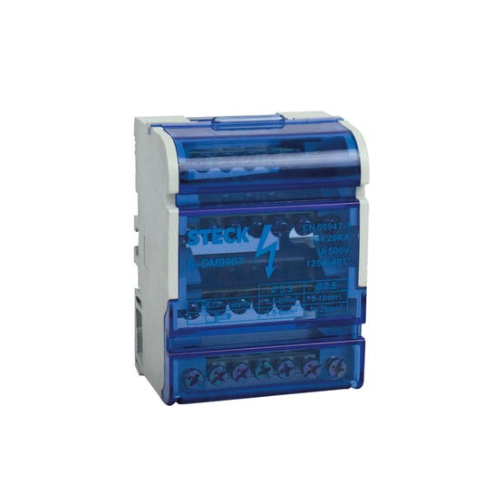 Repartidor Tetrapolar 4P 4 Mod 125A 20KA