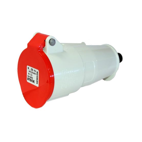 Enchufe Industrial Hembra Volante 3P+N+T 32A 440V