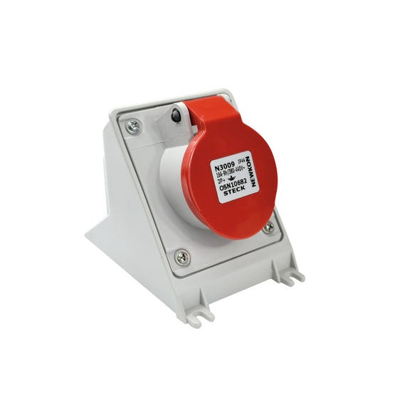 Enchufe Industrial Hembra Sobrepuesta 3P+N+T32A 440V