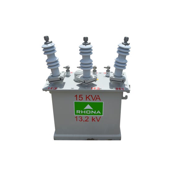 Transformador trifásico 15kVA 13 2kV Nacional