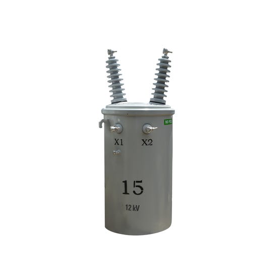 Transformador bifásico 15kVA 12kV