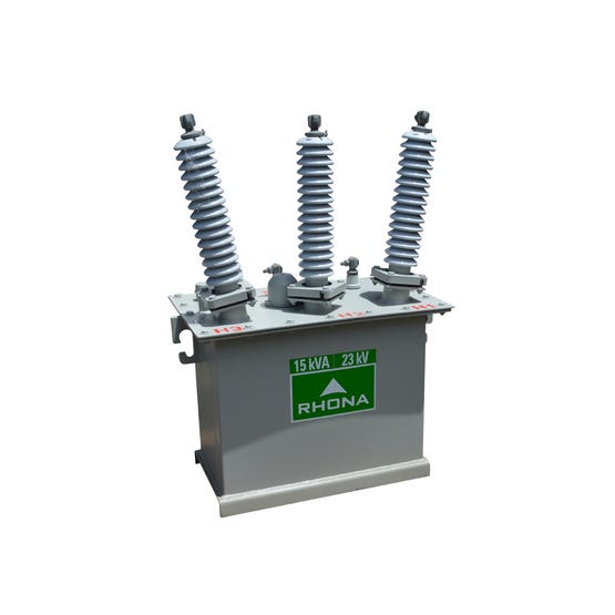 Transformador trifásico 15kVA 23kV