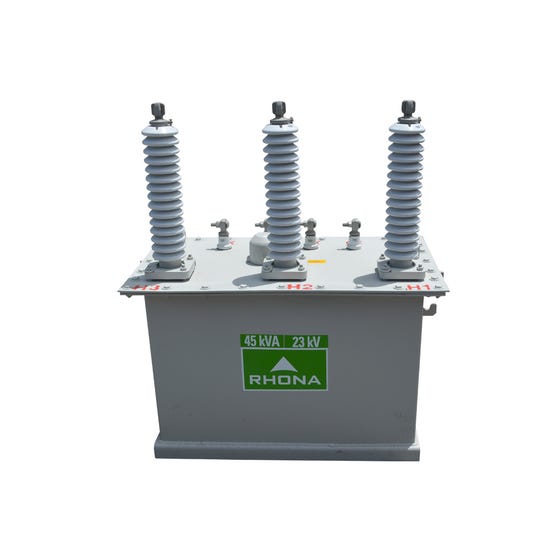 Transformador trifásico 45kVA 23kV