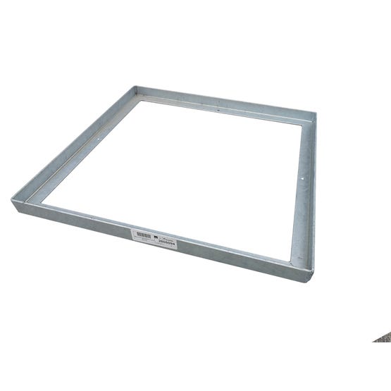 Marco fierro galvanizado para Cámara medida exterior 660x660mm