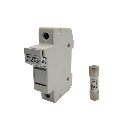 Porta fusible DC 20A c/ Fusible