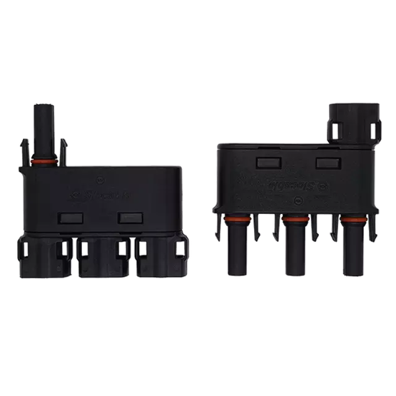 Conector Par MC4 Triple
