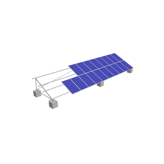 Kit Estructura a suelo 10 paneles solar