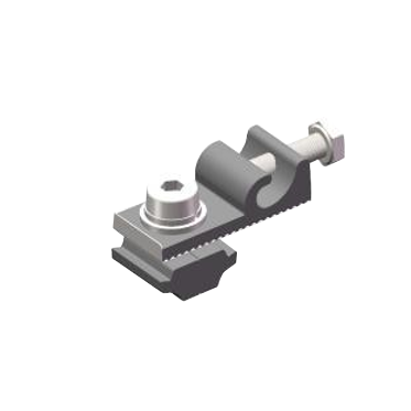 Conector a tierra estructura solar