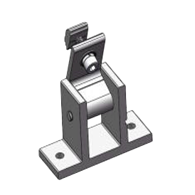 base ajustable tipo L estructura solar