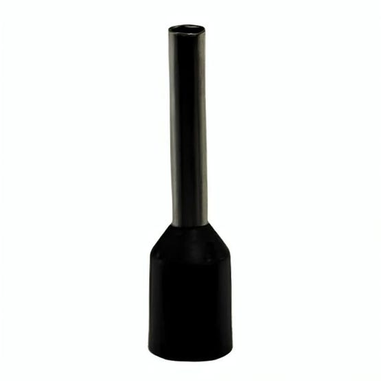 Terminal Ferrul Tubular Simple 1,5 mm2 Negro
