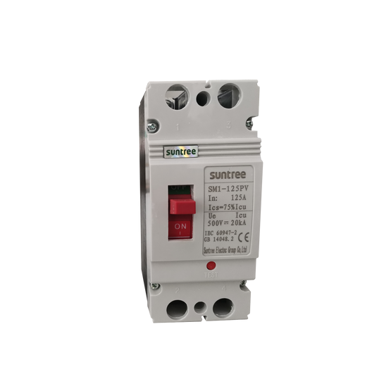 Interruptor DC 2P 550V 100A 20kA