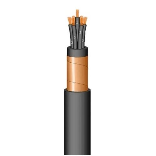 Conductor de Cobre RZ1OZ1-K 2X2,5MM2 Negro