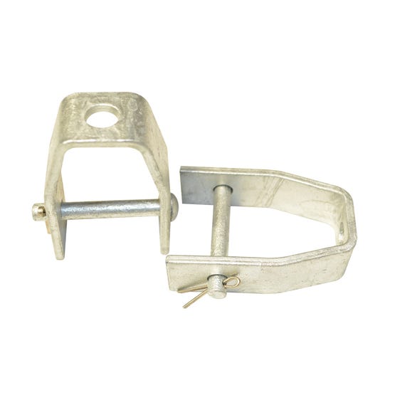 Soporte Remate Liviano Acero Galvanizado 1 Vía
