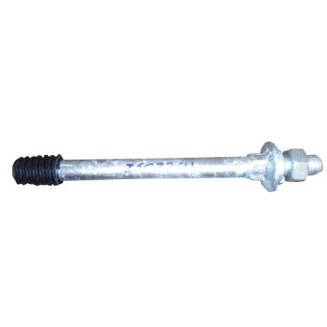 Espiga Acero Galvanizado Cápsula 1" para Cruceta Metal