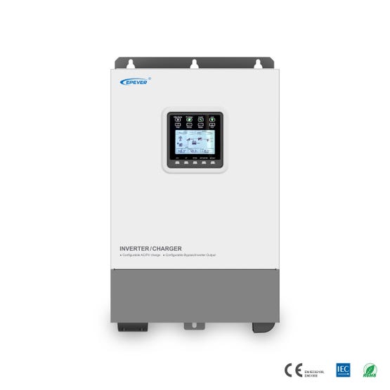 Off Grid Inversor Hibrido 3000W 24V Mppt serie UP HI
