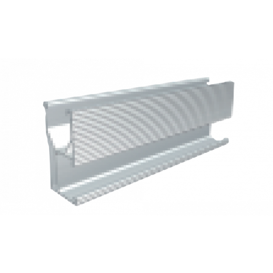 Riel aluminio 5200 mm estructura solar