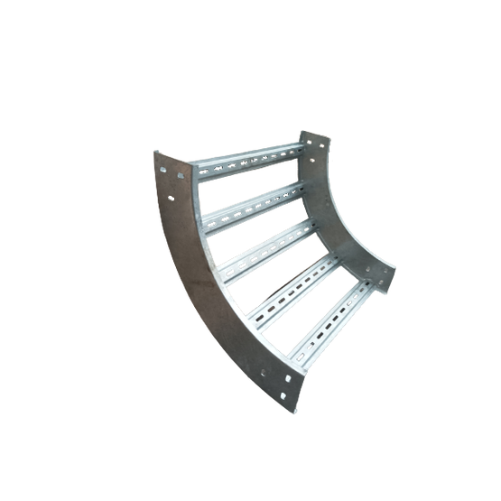 Escalerilla curva int vert 200x100mm Gal