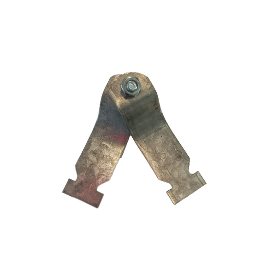 Abrazadera Tipo Riel P/Tubo Pvc 50mm