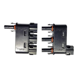 Conector Par MC4 Triple