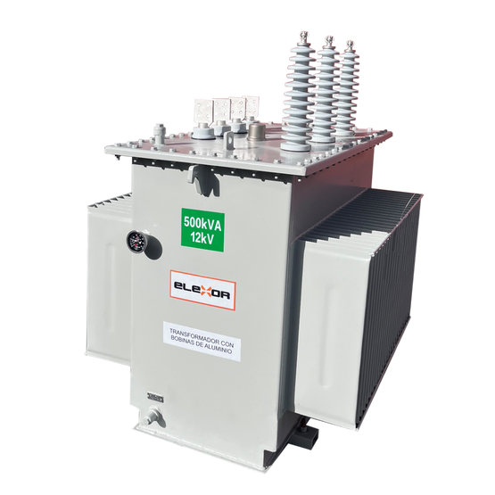 Transformador Trifásico 500 kVA 13,2 kV NAC ELEXOR